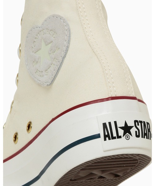 国内配送 CONVERSE ALL STAR PLTS HEART POINT HI PALE IVORY ALL STAR PLTS HEARTPOINT HI / オールスター PLTS ハート