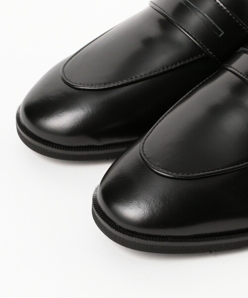 Demi-Luxe BEAMS（デミルクス ビームス）の「ガラス レザー ローファー（ローファー・レディース・ブラック・38/37/36）」の3枚目の写真