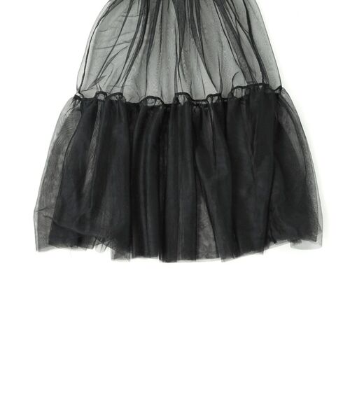 :ETHROF(イーサオブ)の「TULLE LAYERED SKIRT(スカート・レディース・ブラック・MEDIUM)」の18枚目の写真