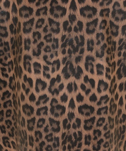 CAMBIO（カンビオ）の「mj10838- Leopard Synthetic Leather Poncho Like Jacket ポンチョ風ジャケット（その他アウター・メンズ・ブラウン/チャコール・S/M/L）」の17枚目の写真
