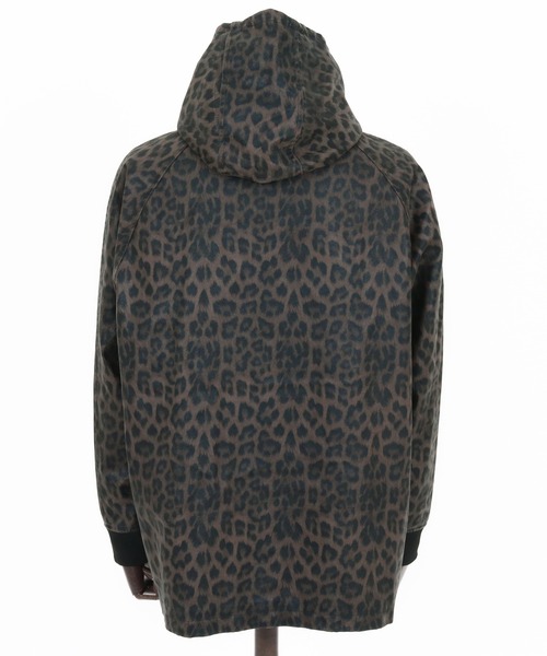 CAMBIO（カンビオ）の「mj10838- Leopard Synthetic Leather Poncho Like Jacket ポンチョ風ジャケット（その他アウター・メンズ・ブラウン/チャコール・S/M/L）」の19枚目の写真