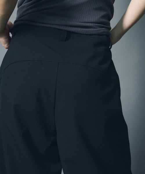 led.tokyo(レッドトウキョウ)の「【led.tokyo】JOGGER SLACKS/ジョガースラックス(スラックス・レディース・ネイビー/ブラック/グレー・1/2)」の12枚目の写真