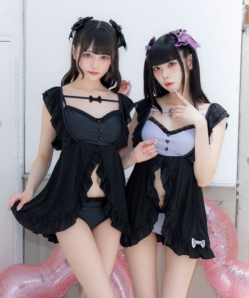 DearMyLove 3WAYロングドレス姫水着 ブラック 3WAYロングドレス姫水着 – レディースファッション通販の夢展望