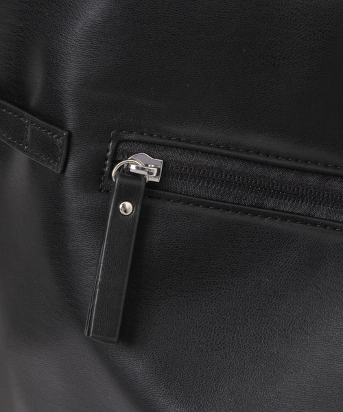 LAKOLE（ラコレ）の「ベルトデザインワンハンドルトートバッグ / 499915（ショルダーバッグ・レディース・ブラウン/オフホワイト/ブラック・FREE）」の12枚目の写真