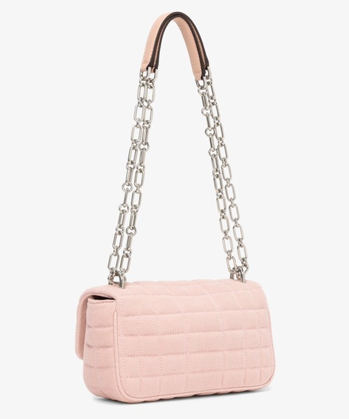 MICHAEL KORS(マイケルコース)の「TRIBECA キルト デニム ショルダー スモール(ショルダーバッグ・レディース・ピンク系・FREE)」の6枚目の写真