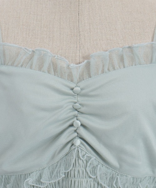 axes femme POETIQUE（アクシーズファムポエティック）の「チュールキャミトップス（シャツ/ブラウス・レディース・ホワイト/グリーン/ピンク・MEDIUM）」の13枚目の写真