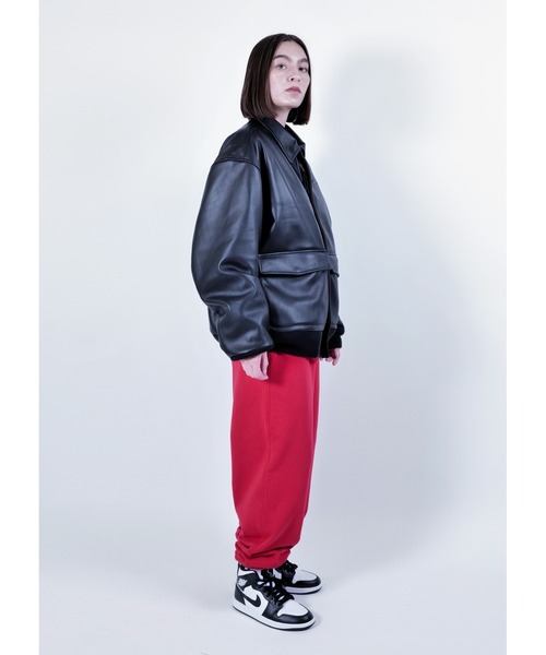 APPLEBUM(アップルバム)の「A-2 Leather Jacket(ブルゾン・メンズ・ブラック・X-LARGE/LARGE/MEDIUM)」の13枚目の写真