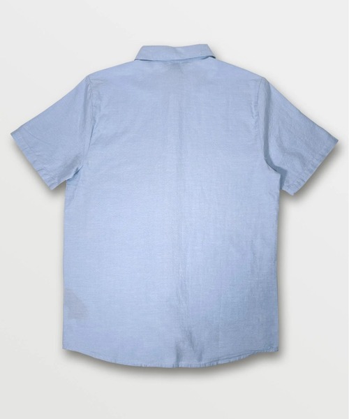VOLCOM(ボルコム)の「【VOLCOM/ボルコム】Orion Short Sleeve Shirt/胸ポケット半袖シャツ(シャツ/ブラウス・メンズ・ブルー・SMALL/MEDIUM/LARGE/X-LARGE/XX-LARGE)」の2枚目の写真