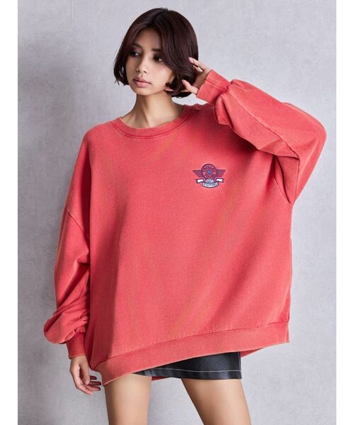 トレーナー スウェット BEVERLY HILLS ドルマンスウェットトップス レディース メンズ BEVERLY HILLS ドルマンスウェットトップス（スウェット）｜GYDA