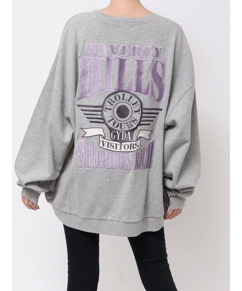 GYDA BEVERLY HILLS ドルマンスウェットトップス BEVERLY HILLS ドルマンスウェットトップス（スウェット）｜GYDA