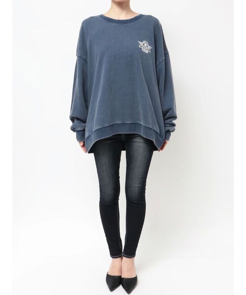 セール】BEVERLY HILLSドルマンスウェットトップス（スウェット