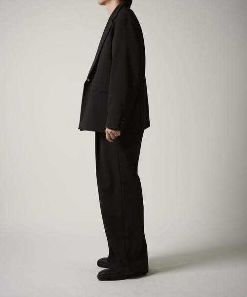 ダブルクロスセミシングルジャケット（テーラードジャケット）｜Lui's