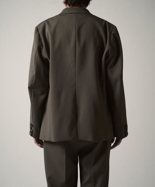 ダブルクロスセミシングルジャケット（テーラードジャケット）｜Lui's