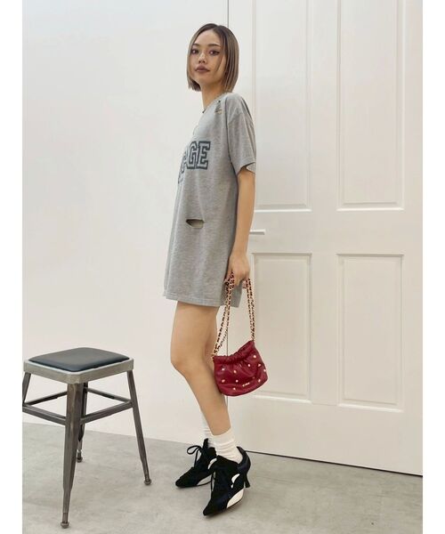 EVRIS（エヴリス）の「スウェードポインテッドスニーカーヒール（パンプス・レディース・ブラック/その他1/レッド・SMALL/MEDIUM/LARGE）」の22枚目の写真