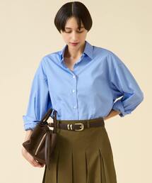 マルティニーク シャツ　ブルーシャツ martinique｜マルティニークのブラウス・シャツ通販｜ELLE SHOP