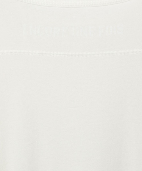 BAYFLOW(ベイフロー)の「【EF(エフ)】グラフィックプリントシアービッグT(WOMEN)(Tシャツ/カットソー・レディース・チャコール/オフホワイト・FREE)」の5枚目の写真