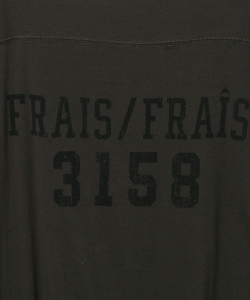 BAYFLOW(ベイフロー)の「【EF(エフ)】グラフィックプリントシアービッグT(WOMEN)(Tシャツ/カットソー・レディース・チャコール/オフホワイト・FREE)」の3枚目の写真