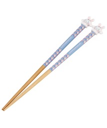 sanrio（サンリオ）の「(SK)【星のカービィ】すべり止め加工 マスコット付き 箸[21.0cm]（カトラリー）」