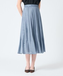 ANAYI | 【セットアップ対応商品】デニムプリントプリーツスカート(スカート)