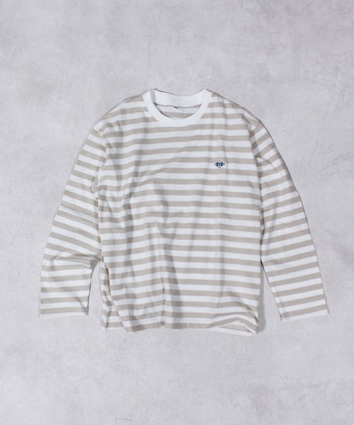 MARKEY'S（マーキーズ）の「【LSP WOW!】マイニチワッペンボーダーロンTee（Tシャツ/カットソー・キッズ・グリーン系その他/ネイビー/モスグリーン/レッド系その他/ベージュ系その他/パープル系その他/ブラック系その他/グレー系その他/ピンク系その他/ブラウン系その他・140/130/120/110/100/90/80）」の5枚目の写真