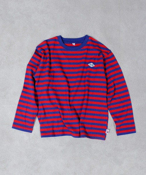 MARKEY'S（マーキーズ）の「【LSP WOW!】マイニチワッペンボーダーロンTee（Tシャツ/カットソー・キッズ・グリーン系その他/ネイビー/モスグリーン/レッド系その他/ベージュ系その他/パープル系その他/ブラック系その他/グレー系その他/ピンク系その他/ブラウン系その他・140/130/120/110/100/90/80）」の15枚目の写真