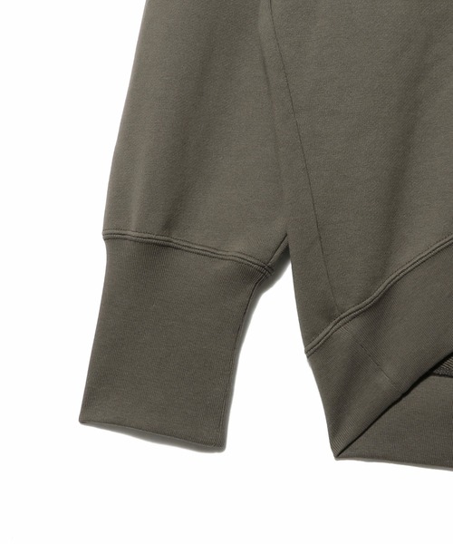 ESTNATION（エストネーション）の「MEXICANO / ジップアップ スウェットパーカー（パーカー・レディース・グレイッシュベージュ/ブラック・FREE）」の6枚目の写真