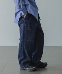 LOWRYS FARM | 【LFM(U)】デニムカーゴパンツ　 571359(デニムパンツ)