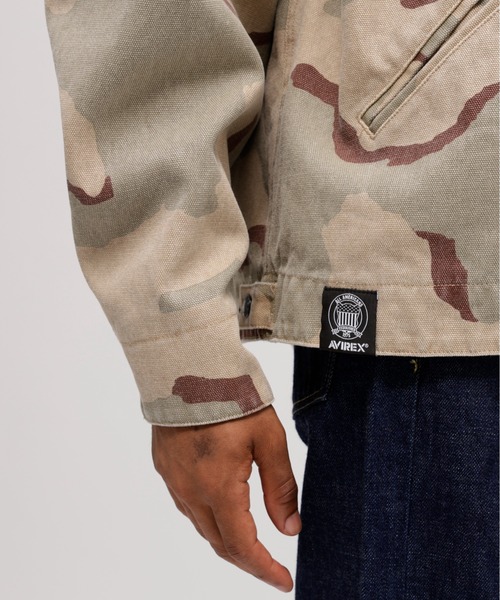 セール】CAMO DUCK JACKET / カモダックジャケット / AVIREX