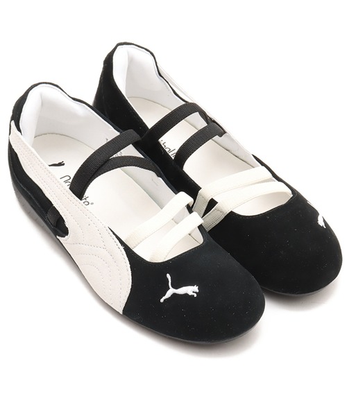 PUMA(プーマ)の「PUMA SPEEDCAT BALLET SD WNS / プーマ スピードキャット バレエ SD ウィメンズ(スニーカー・レディース・ブラック・23.5cm/23.0cm/25.0cm/24.5cm/24.0cm/22.5cm)」の1枚目の写真