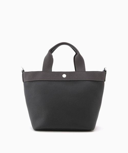 LAZY SUSAN（レイジースーザン）の「バッグ　フナガタテープトート（トートバッグ・レディース・シルバー/ブラック/ホワイト・FREE）」の2枚目の写真