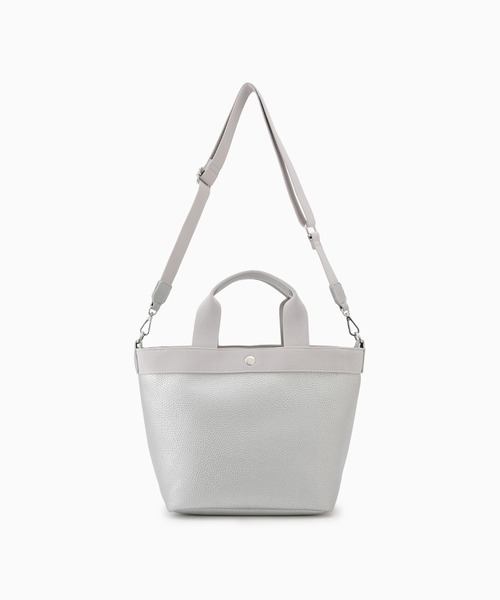 LAZY SUSAN（レイジースーザン）の「バッグ　フナガタテープトート（トートバッグ・レディース・シルバー/ブラック/ホワイト・FREE）」の12枚目の写真