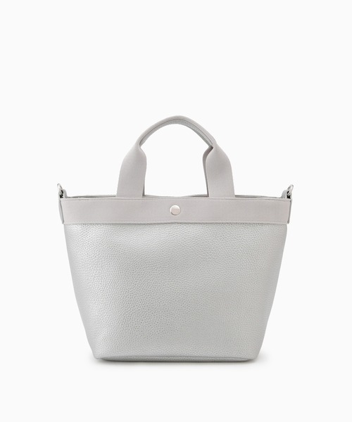 LAZY SUSAN（レイジースーザン）の「バッグ　フナガタテープトート（トートバッグ・レディース・シルバー/ブラック/ホワイト・FREE）」の16枚目の写真