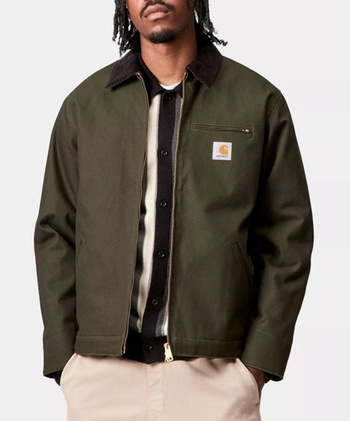 Carhartt WIP(カーハートダブリューアイピー)の「【Carhartt WIP】DETROIT JACKET I015264(ブルゾン・メンズ・オリーブ/ブラック/ダークグレー/ネイビー・XL/L/M)」の18枚目の写真