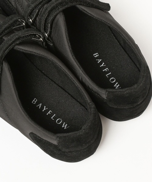 BAYFLOW(ベイフロー)の「Wストラップフラットシューズ(スニーカー・レディース・ホワイト/ブラック・MEDIUM/LARGE)」の20枚目の写真