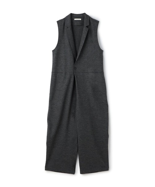 ウールミルドスムース ジャンプスーツ（つなぎ/オールインワン