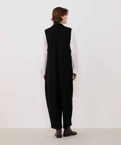 ウールミルドスムース ジャンプスーツ（つなぎ/オールインワン