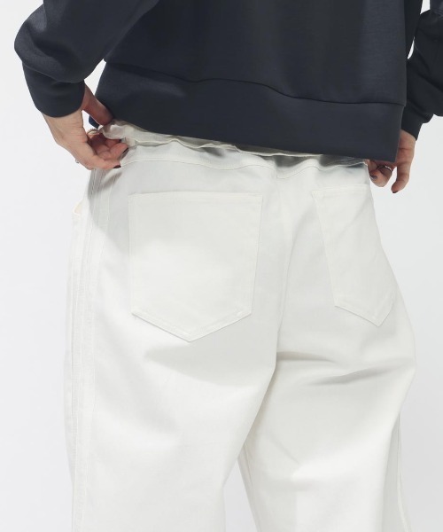 adidas(アディダス)の「アディダス adidas W STADIUM C デニムパンツ(デニムパンツ・レディース・ライトグレー/ネイビー/ブラック・S/M/L)」の15枚目の写真