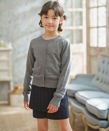 mishau0026puff キッズ 透かし編み ニット トップス 半袖 4-5y ニット 透かし編み（トップス｜キッズファッション
