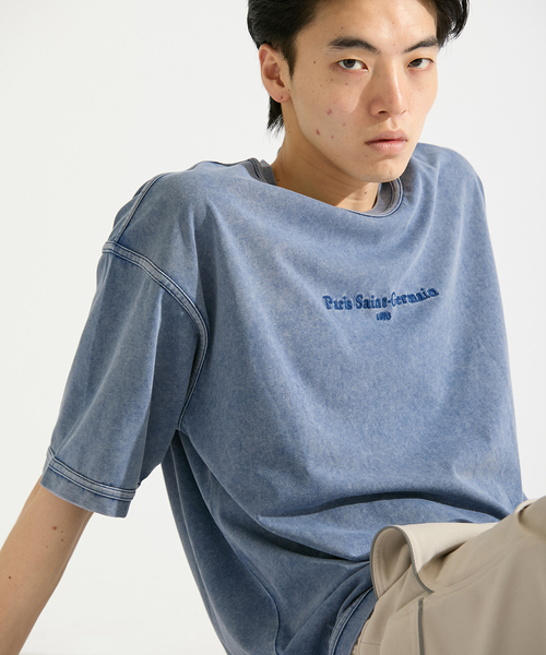 PARIS SAINT-GERMAIN(パリサンジェルマン)の「【Paris Saint-Germain / パリ・サン=ジェルマン】 JP FADE TEE(Tシャツ/カットソー・メンズ・ブラック/グリーン/レッド/ネイビー/イエロー・MEDIUM/LARGE/X-LARGE)」の1枚目の写真