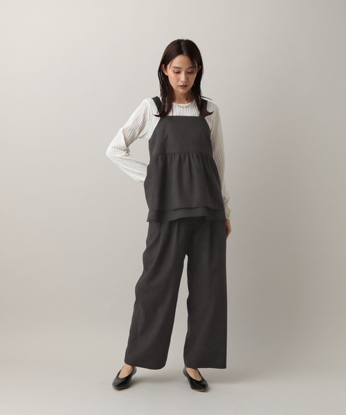 【美品】GLOBAL WORK  MATINEE LINE セットアップ GLOBAL WORK（グローバルワーク）の「リネンライクセットアップ