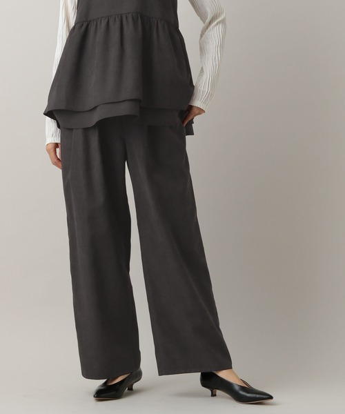 GLOBAL WORK(グローバルワーク)の「MATINEE LINE/ビスチェ*イージーパンツ/583844(つなぎ/オールインワン・レディース・ブラウン系8/ブラック・MEDIUM/LARGE)」の12枚目の写真