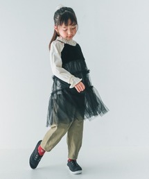 NHT（エヌエイチティー）の「NHT/エヌエイチティー ファー　チュール　ワンピース（ワンピース）」