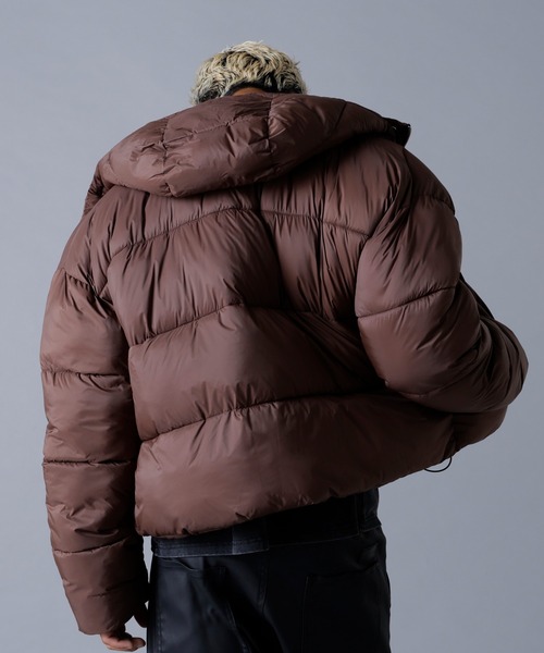 DANKE SCHON(ダンケシェーン)の「DankeSchon/ダンケシェーン/高密度NYLON HOODED BLOUSON(ブルゾン・メンズ・ブラウン/ホワイト/ブラック・S/M/L)」の19枚目の写真
