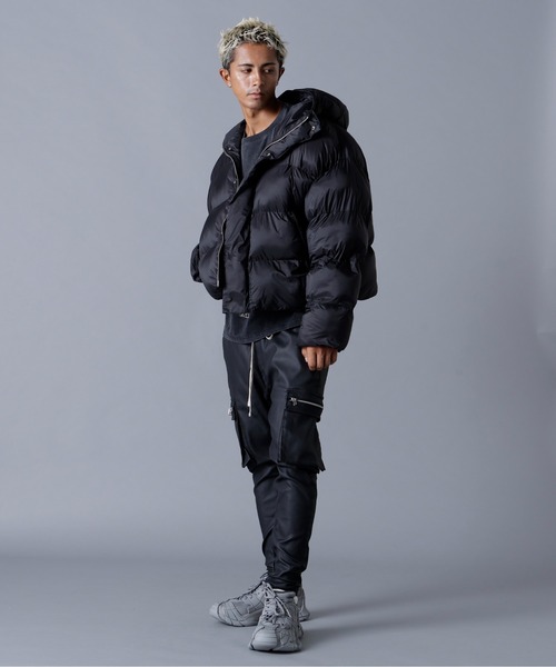 Danke Schön. (ダンケシェーン)ボンバージャケット セール】DankeSchon/ダンケシェーン/高密度NYLON HOODED BLOUSON