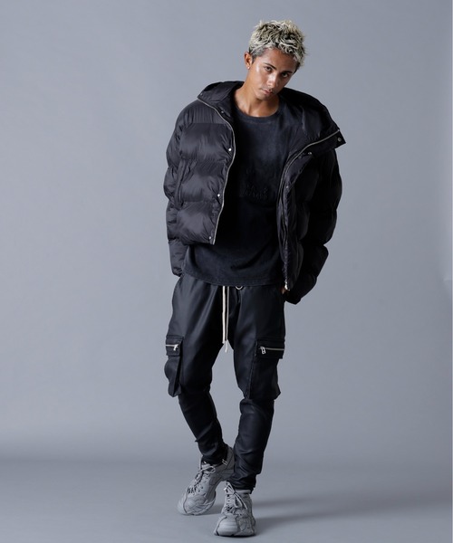 DankeSchon/ダンケシェーン/高密度NYLON HOODED BLOUSON（ブルゾン