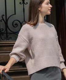 OPAQUE.CLIP | スパンコールラメニット【洗える】(ニット/セーター)