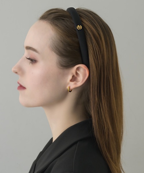 muku（ムク）の「KATYUSYA/SATIN（カチューシャ・レディース・アイボリー/ブラック/ブラウン・SMALL）」の3枚目の写真