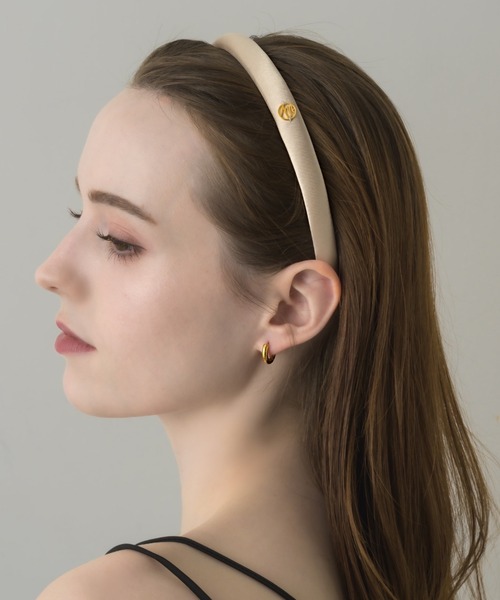 muku（ムク）の「KATYUSYA/SATIN（カチューシャ・レディース・アイボリー/ブラック/ブラウン・SMALL）」の8枚目の写真