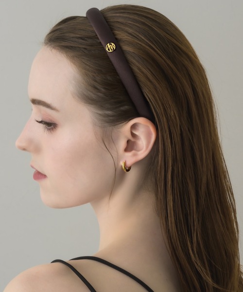 muku（ムク）の「KATYUSYA/SATIN（カチューシャ・レディース・アイボリー/ブラック/ブラウン・SMALL）」の10枚目の写真