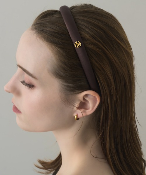 muku（ムク）の「KATYUSYA/SATIN（カチューシャ・レディース・アイボリー/ブラック/ブラウン・SMALL）」の14枚目の写真